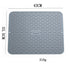Dish Drying Mat Flexible Silicone Rubber Mat Heat Resistant Silicone Trivet Counter Top Mat Dish Draining Mat Sink Mat Place Mat Kitchen Sink Mat - WoodPoly.com