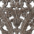 Distressed Carved Wood 2-piece Wall Decor Set