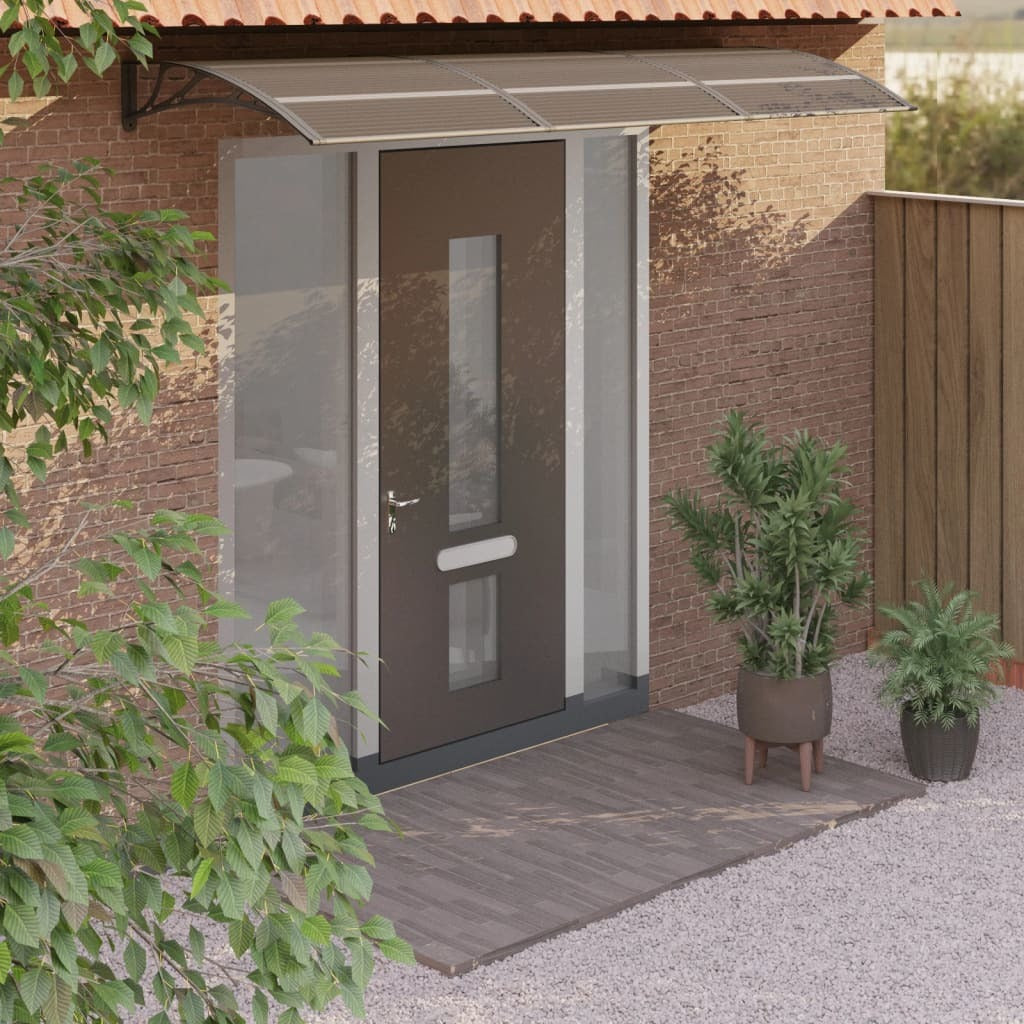 Door Canopy Black 118.1
