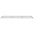 Door Canopy Gray 118.1"x39.4" Polycarbonate