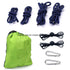 Double Camping Hammock with Mosquito Net Nylon Fabric Hammock for Beach, Traveling, Hiking, Mountain, Adventure, Outdoor Jungle - WoodPoly.com