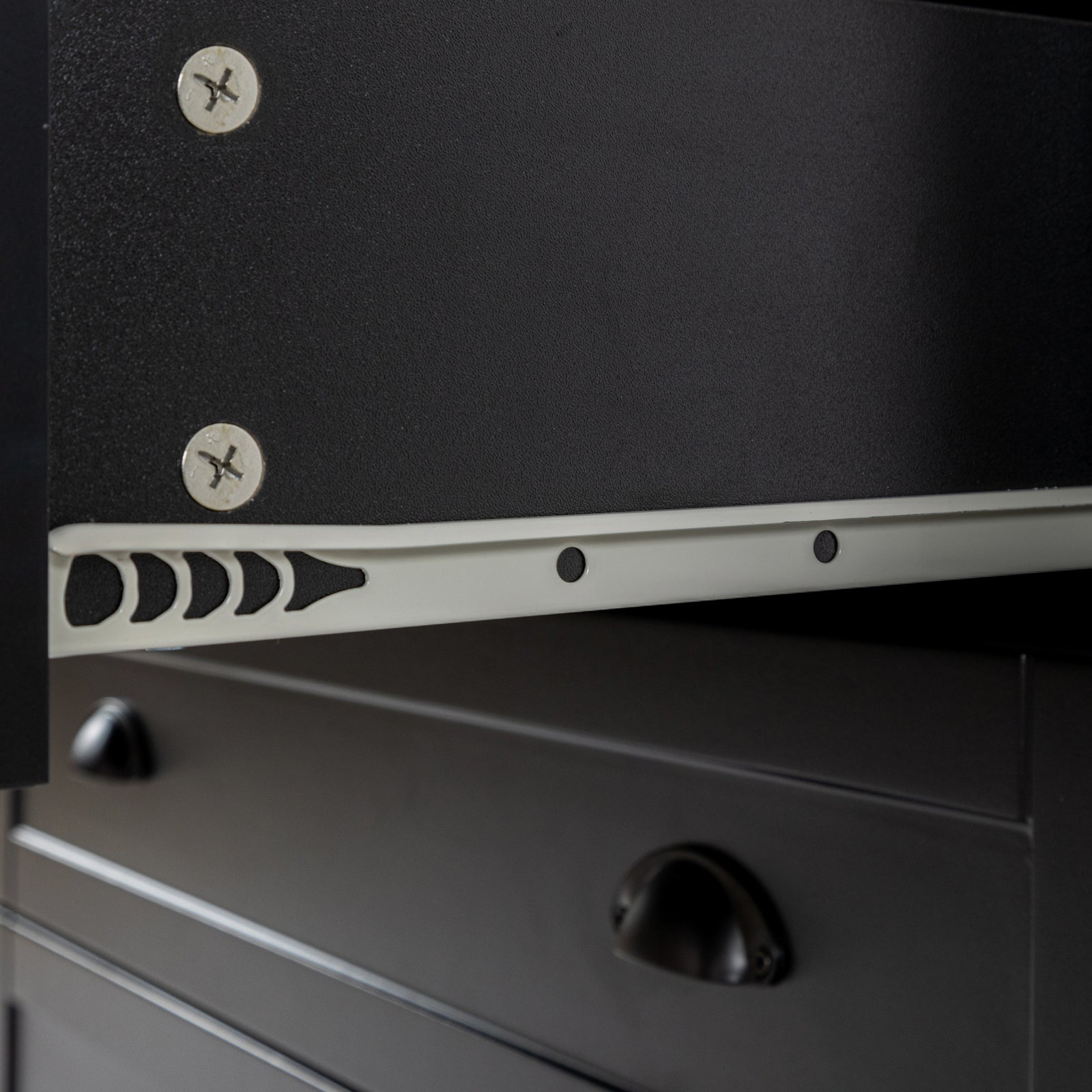 Drawer Dresser BAR CABINET side cabinet,buffet sideboard,buffet service counter, solid wood frame,plasticdoor panel,retro shell handle,applicable to dining room, living room, kitchen ,corridor,black