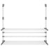 Drying Rack for Balcony 35"x9.8"x(23.6"-37.4") Aluminum