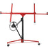 Drywall Lift Panel 11' Lift Drywall Panel Hoist Jack Lifter, RED+BLACK