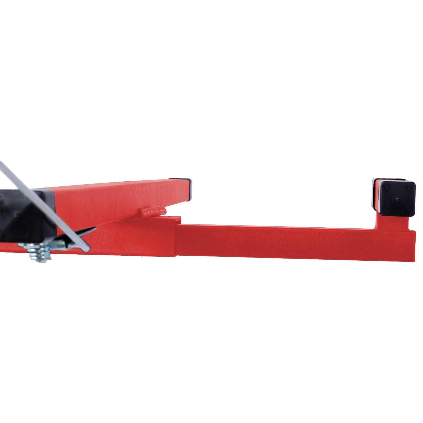 Drywall Lift Panel 11' Lift Drywall Panel Hoist Jack Lifter, RED+BLACK