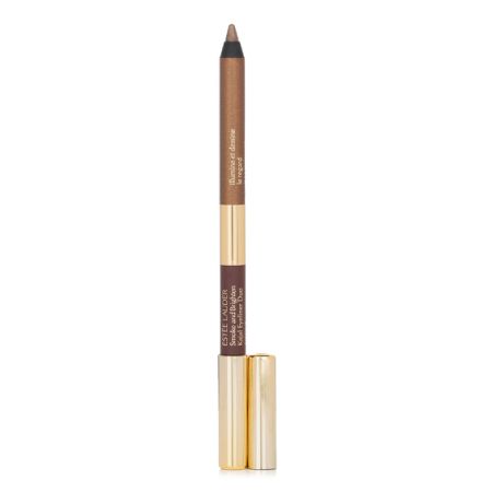 ESTEE LAUDER - Smoke And Brighten Kajal Eyeliner Duo - # Dark Chocolate / Rich Bronze 655966 0.5g/0.02oz