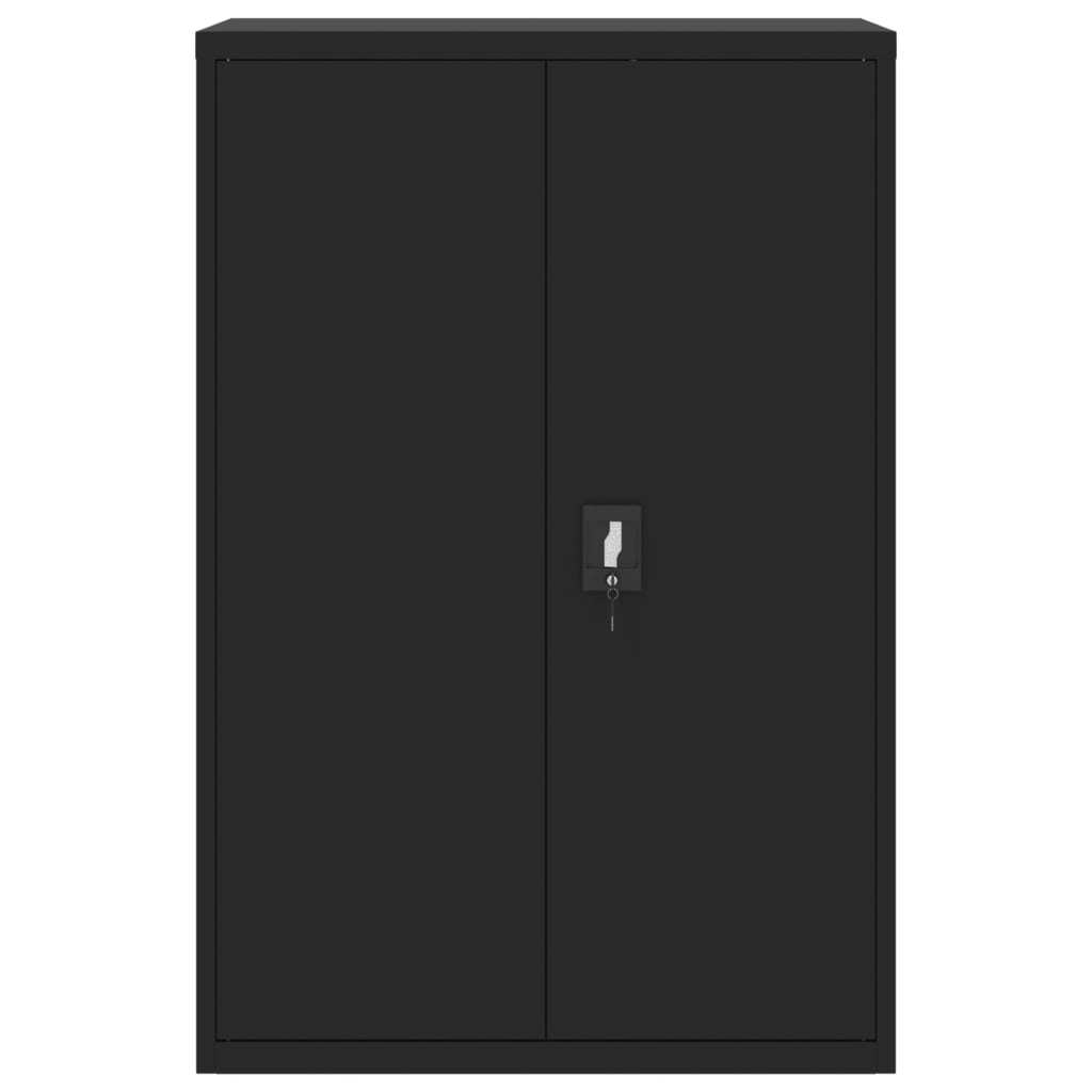 File Cabinet Black 35.4