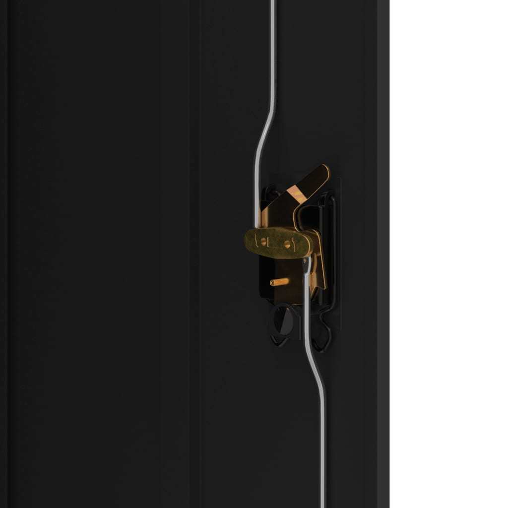 File Cabinet Black 35.4