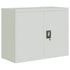 File Cabinet Light Gray 35.4"x15.7"x27.6" Steel