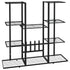 Flower Stand 37.2"x9.8"x35" Black Iron