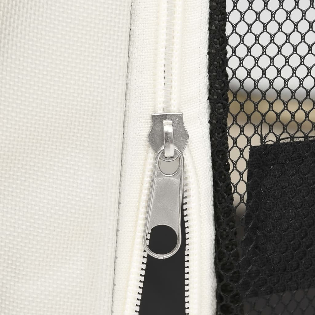 Foldable Dog Playpen with Carrying Bag Blue 43.3