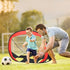 Foldable Pop-up Soccer Goal Outdoor Portable Children's Soccer Net, Portable Kids Soccer Net, Kids Soccer Goal Perfect for Indoor & Outdoor Sports and Practice - WoodPoly.com