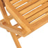 Folding Patio Chairs 2 pcs 18.5"x24.8"x35.4" Solid Wood Teak