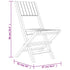 Folding Patio Chairs 2 pcs 18.5"x24"x35.4" Solid Wood Teak
