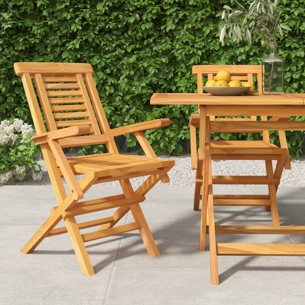 Folding Patio Chairs 2 pcs 22