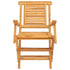 Folding Patio Chairs 2 pcs 22"x24.8"x35.4" Solid Wood Teak