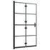 Folding Shower Enclosure ESG 31.5"x55.1" Black