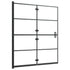 Folding Shower Enclosure ESG 47.2"x55.1" Black