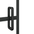 Folding Shower Enclosure ESG 47.2"x55.1" Black