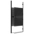 Folding Shower Enclosure ESG 47.2"x55.1" Black