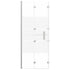 Folding Shower Enclosure ESG 47.2"x55.1" White