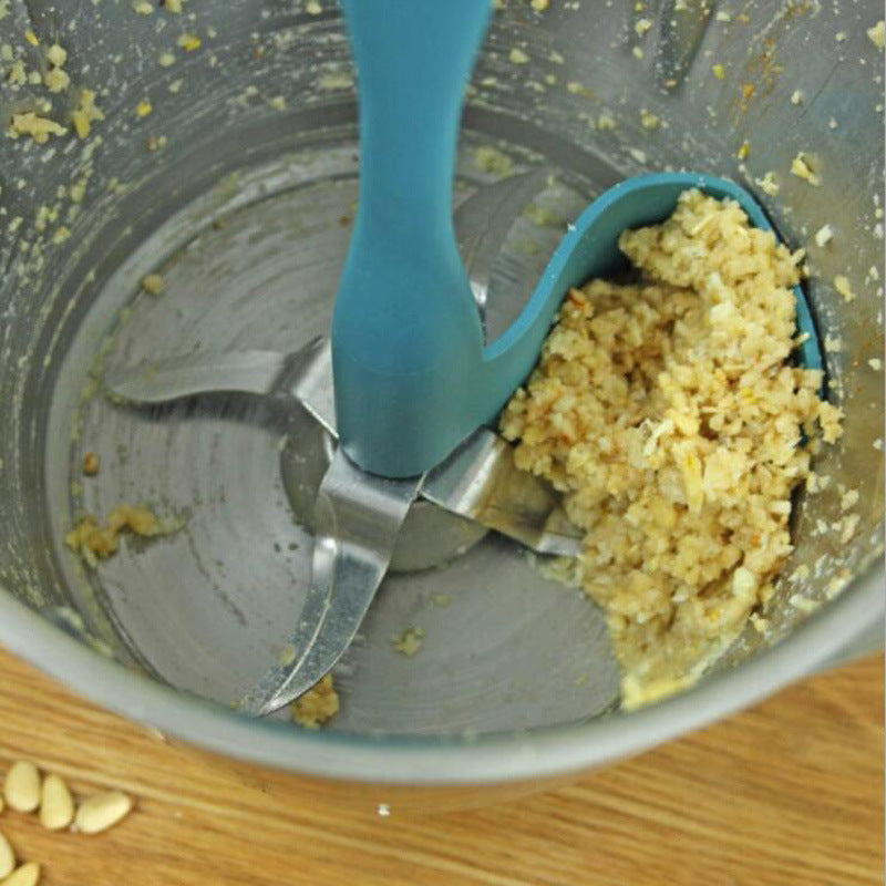 Food Processor Spatula for Thermomix Rotating Scraper for Pots Wall Food Removal Collection and Processing Tools Kitchen Utensil - WoodPoly.com