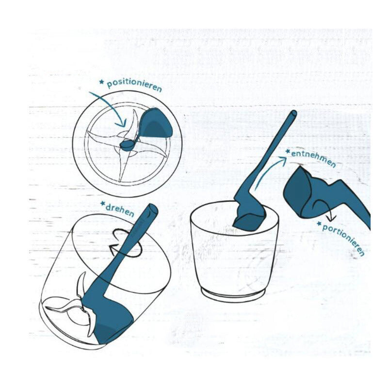 Food Processor Spatula for Thermomix Rotating Scraper for Pots Wall Food Removal Collection and Processing Tools Kitchen Utensil - WoodPoly.com
