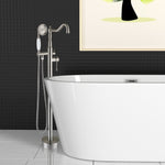 Freestanding Bathtub Faucet with Hand Shower