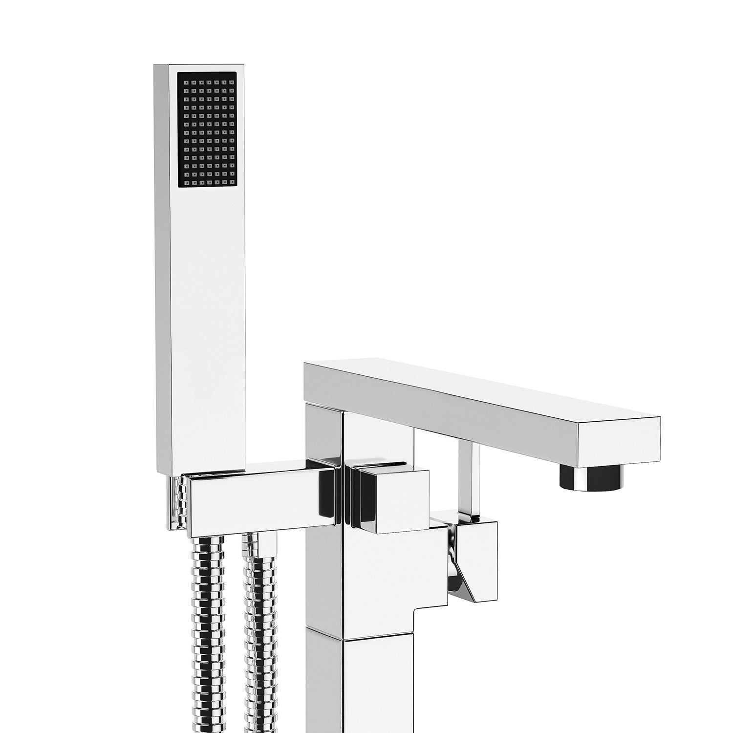Freestanding Bathtub Faucet with Hand Shower