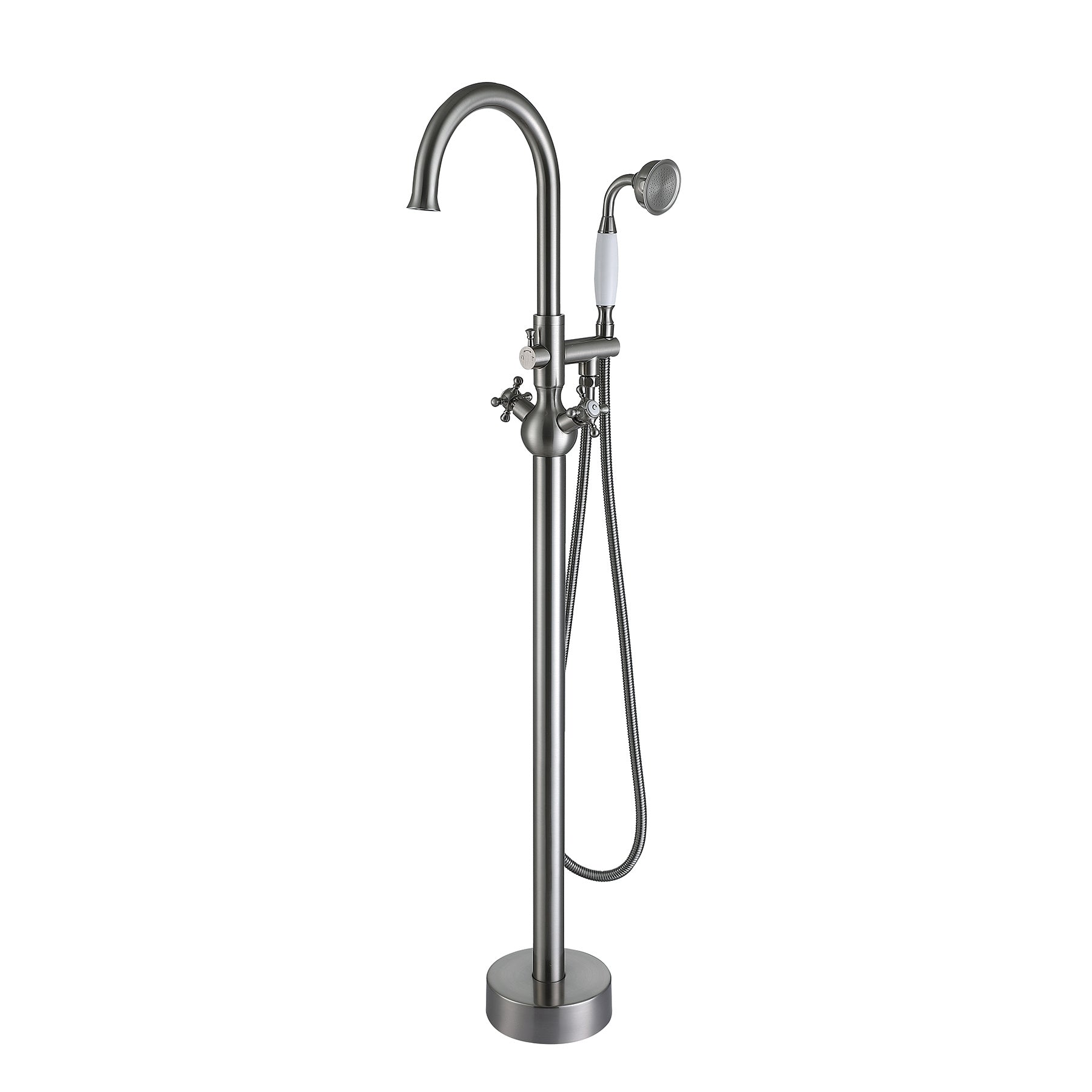 Freestanding Bathtub Faucet with Hand Shower