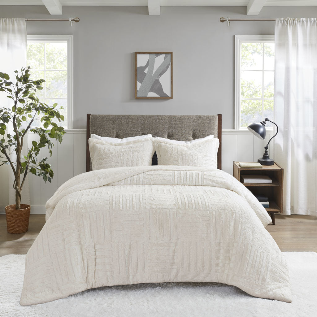 Fur Down Alternative Comforter Mini Set