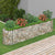 Gabion Raised Bed Galvanized Iron 102.4"x19.7"x19.7"