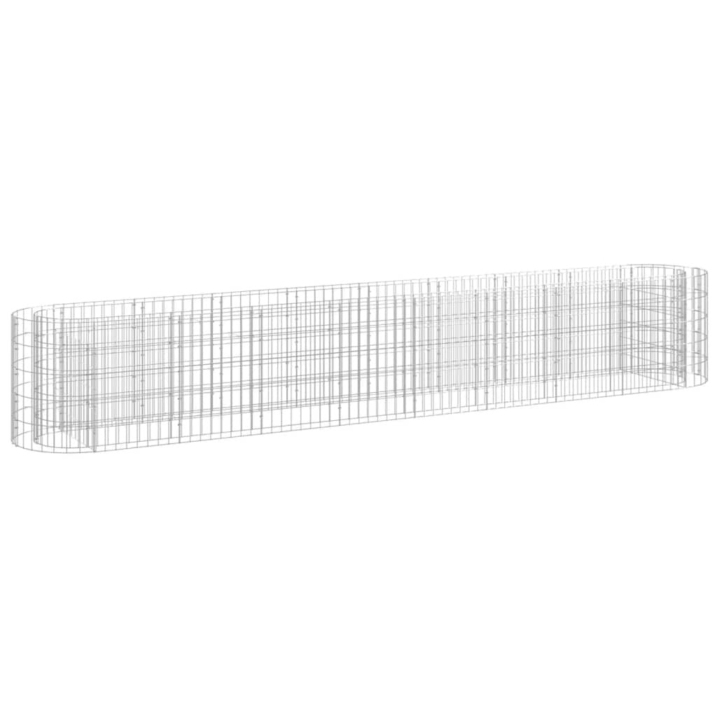 Gabion Raised Bed Galvanized Iron 129.9
