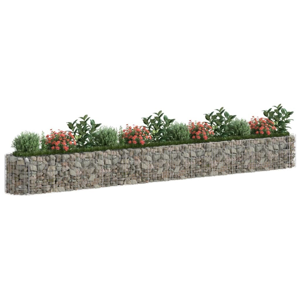 Gabion Raised Bed Galvanized Iron 185