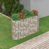 Gabion Raised Bed Galvanized Iron 74.8"x19.7"x39.4"