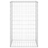 Gabion Wall with Covers Galvanized Steel 23.6"x19.7"x39.4" - WoodPoly.com