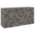 Gabion Wall with Covers Galvanized Steel 78.7"x23.6"x39.4" - WoodPoly.com