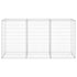 Gabion Wall with Covers Galvanized Steel 78.7"x23.6"x39.4" - WoodPoly.com