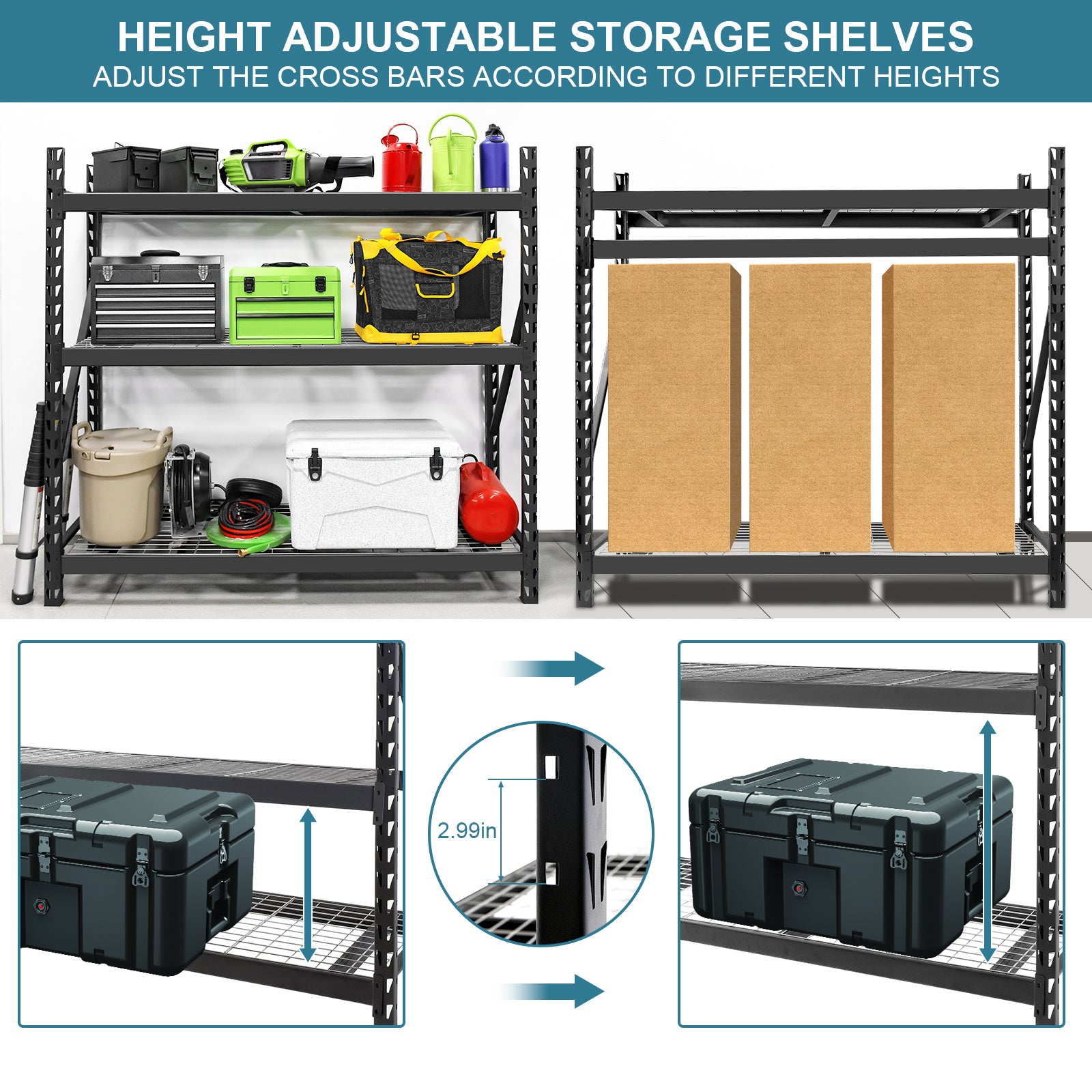 Garage Shelving Heavy Duty 72