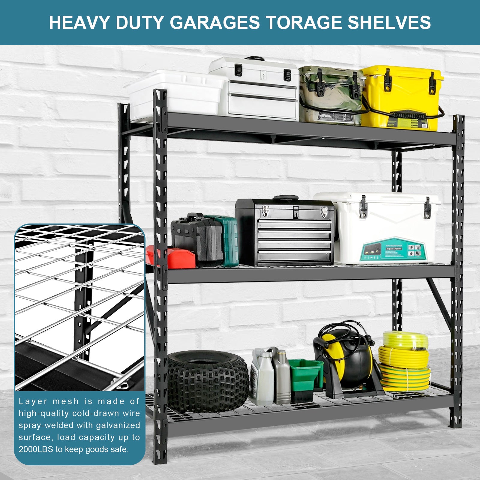 Garage Shelving Heavy Duty 72
