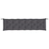Garden Bench Cushion Anthracite 78.7"x19.7"x2.8" Oxford Fabric - WoodPoly.com