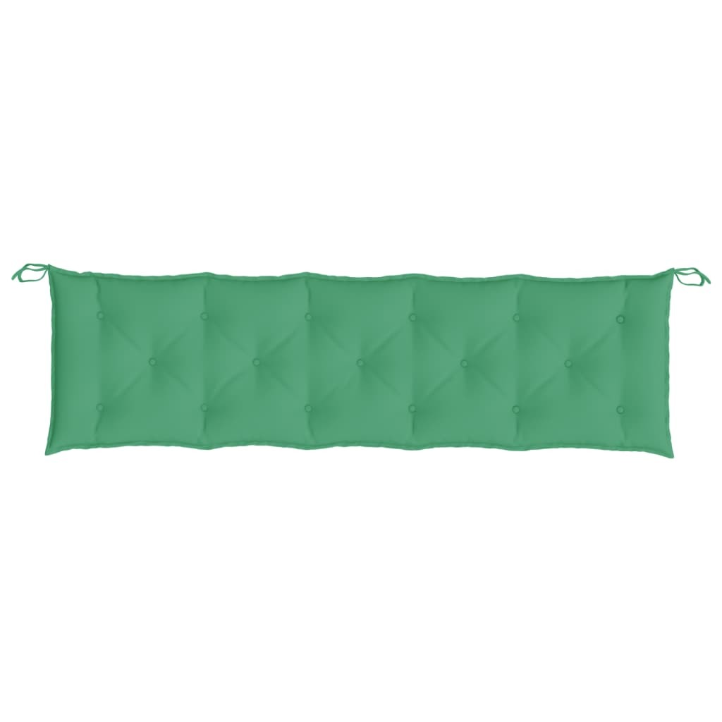 Garden Bench Cushion Green 70.9