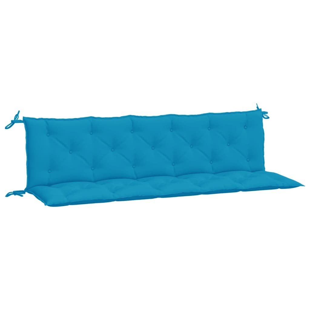 Garden Bench Cushions 2pcs Light Blue 70.9