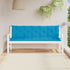 Garden Bench Cushions 2pcs Light Blue 70.9"x19.7"x2.8" Oxford Fabric - WoodPoly.com