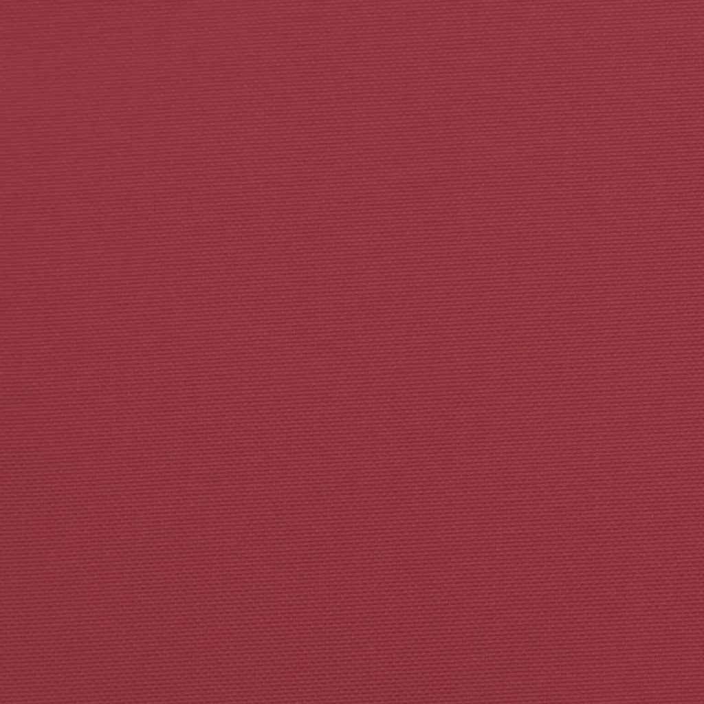 Garden Bench Cushions 2pcs Wine Red 47.2"x19.7"x2.8" Oxford Fabric - WoodPoly.com