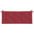 Garden Bench Cushions 2pcs Wine Red 47.2"x19.7"x2.8" Oxford Fabric - WoodPoly.com