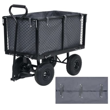 Garden Cart Liner Dark Gray 31.9