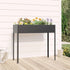 Garden Planter Anthracite 39.6"x15.9"x35.4" Galvanized Steel