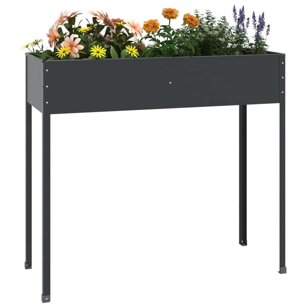 Garden Planter Anthracite 39.6