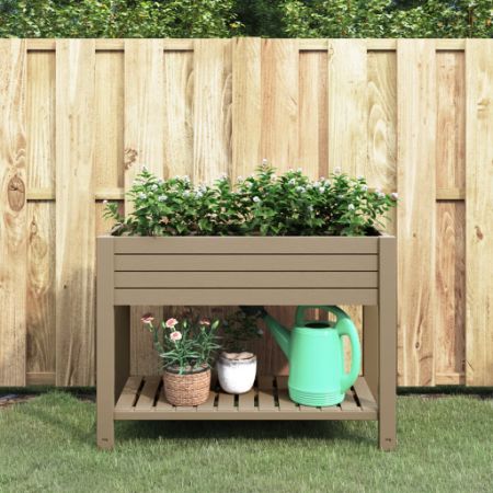 Garden Raised Bed Light Brown 43.3